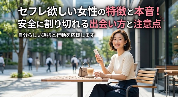 セフレ欲しい女性の特徴と本音！安全に割り切れる出会い方と注意点